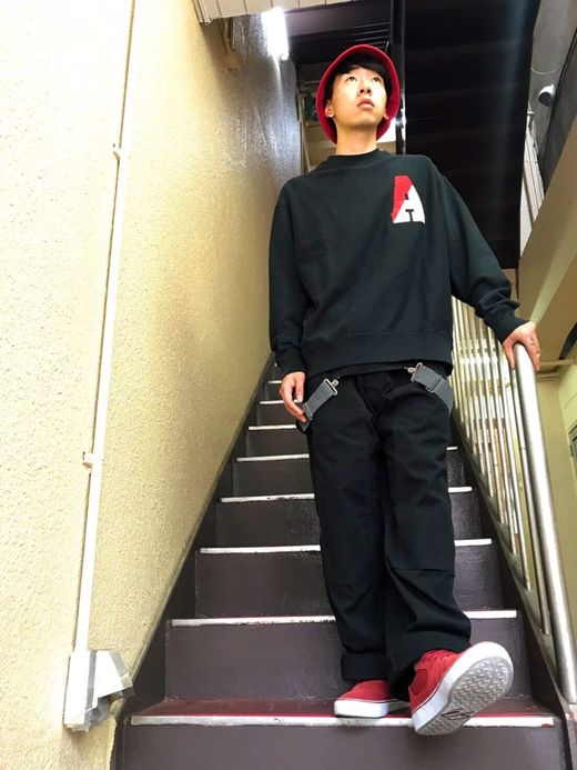ALDIES ALD Wide Sweat / black