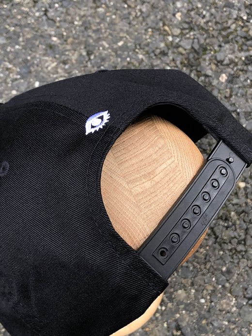 LOOKER 百 CAP / BLACK/WHITE