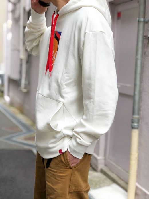 es 5130001915 / BLOCK TECH HOODIE / WHITE