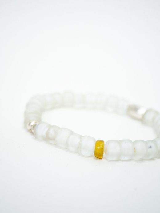 VOO VOO-URL-001 / "WHITE HEARTS" BRACELET / CLEAR MULTI  2