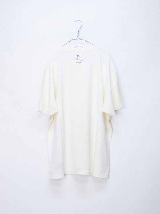 ROARK REVIVAL RTJH720 / HEMPCOTTON H/W TEE / WHITE