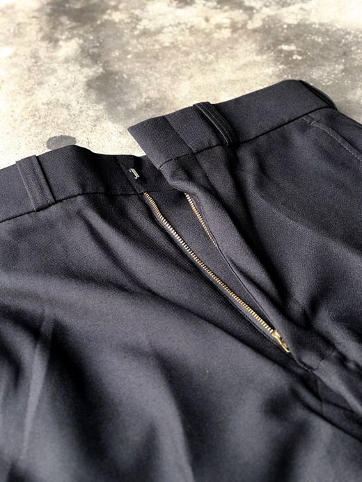  UTD01 / UTILITY POLY PANTS / BLACK
