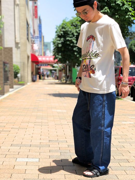 ALDIES ALDIES×Squibble T / white