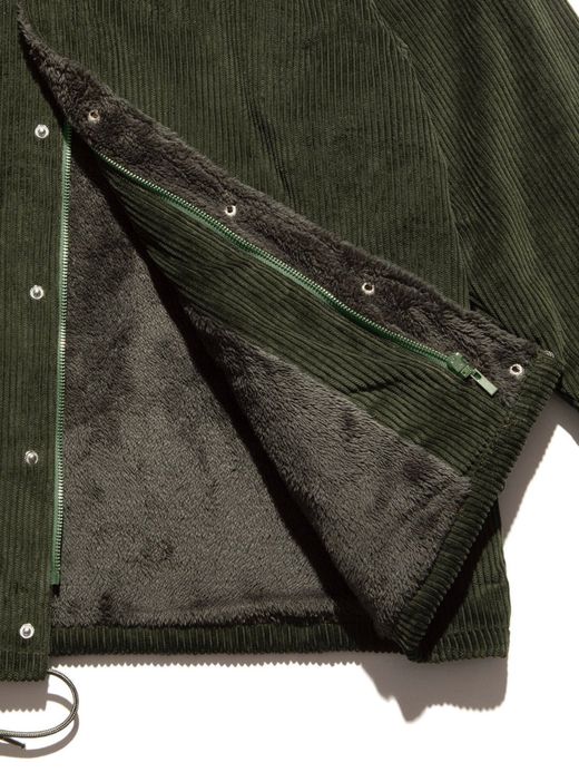 ROARK REVIVAL RJJ659 / CORDUROY COACHES JACKET / M.GREEN