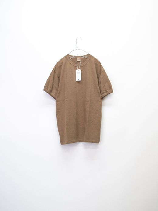 THE UNION TF00392 / PLAIN TEE / BROWN