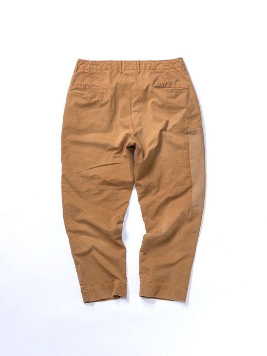 ANACHRONORM NM-TR02-PRW19 / ReMAKE TAPERED TROUSERS / CAMEL
