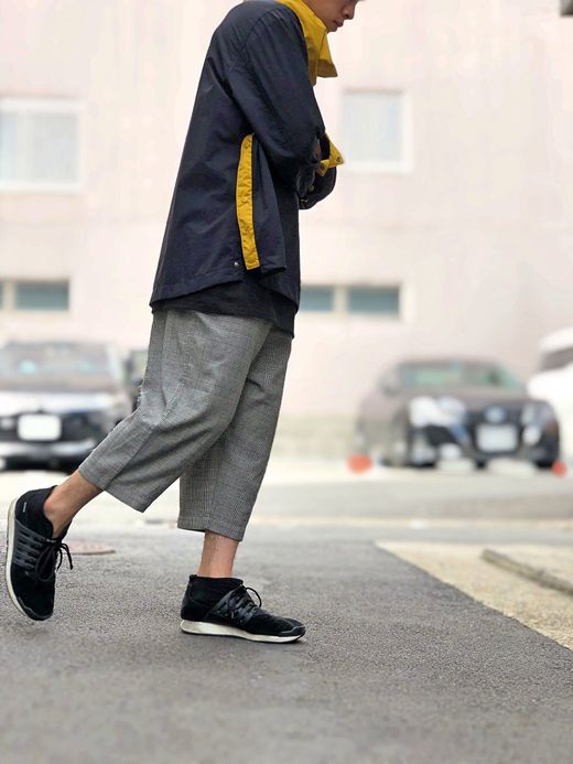 VOO VOO-689 / SHI-FU NIGHT 4/5 PANTS / GLENCHECK