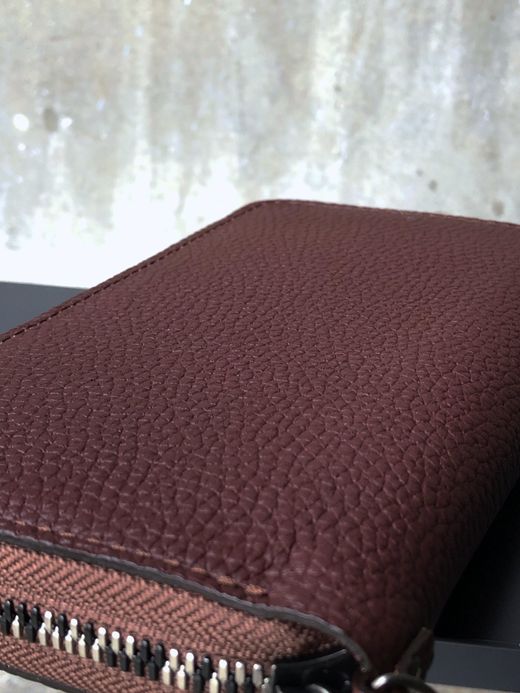 VOO VOO-A-200 / LEATHER WALLET by BRASSBOUND / BURGUNDY