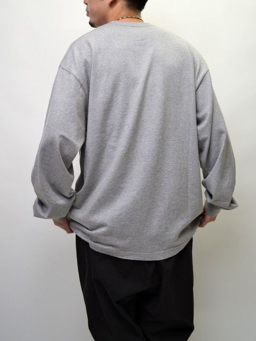 S.F.C SFCFW20CS01 / BASIC LS TEE / GREY