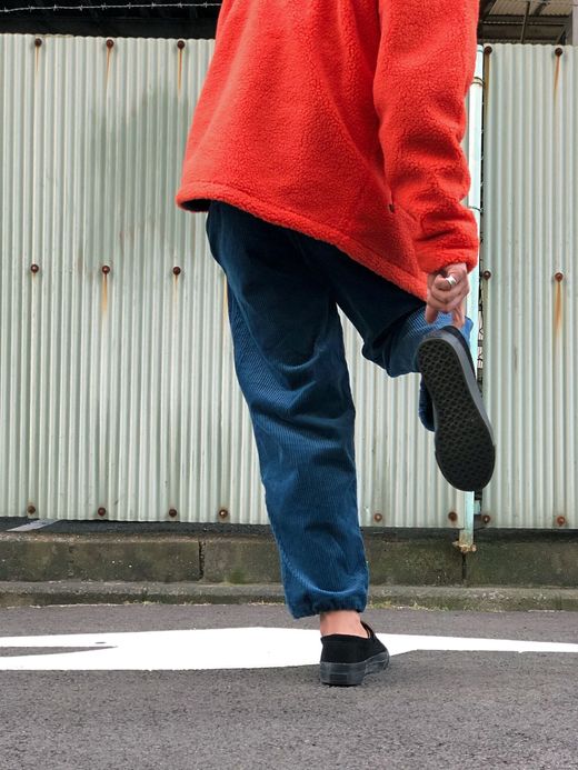 ALDIES A2017328 / THICK RIDGES PT / NAVY