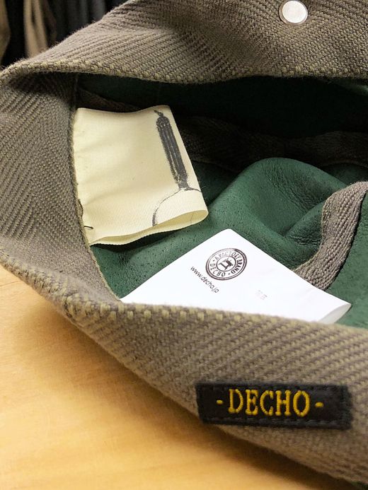 VOO Suede Cap By DECHO / black