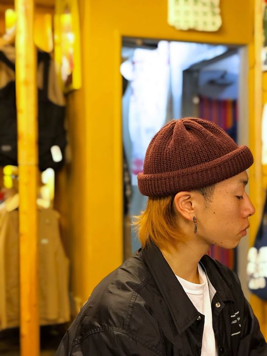 remilla R8-3431 / 畦ニット帽 / VLD.BRN