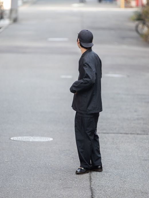 S.F.C SFCSS21J02 / TAILORED JACKET NYLON / BLACK
