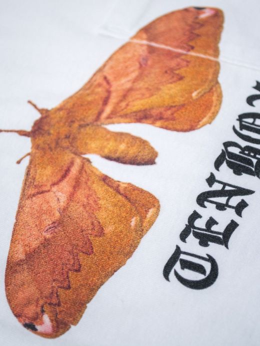 TENBOX MOTH TEE / WHITE