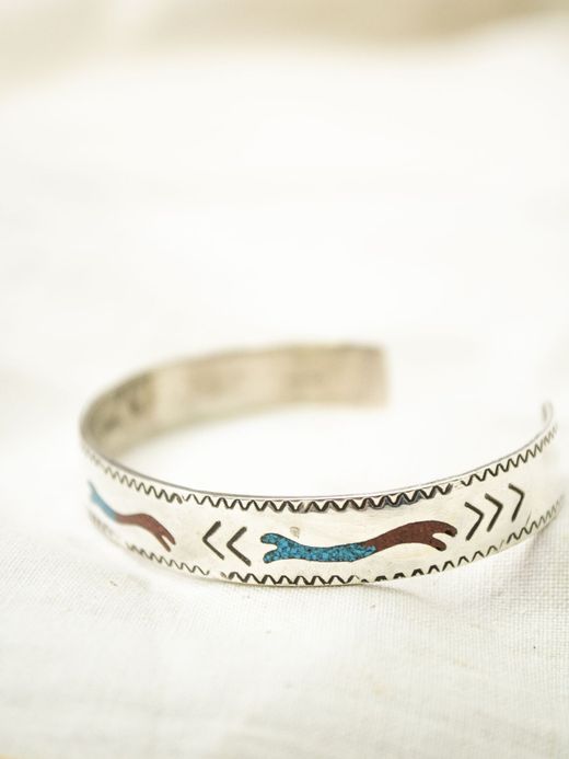 Indian Jewelry DARLEEN CLOW INLAY BANGLE / TYPE A