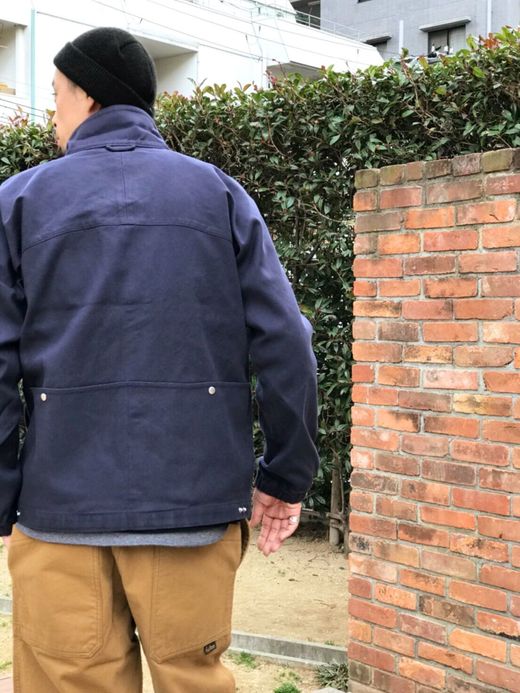 fulton LIVINGSTON Over JKT / washed navy
