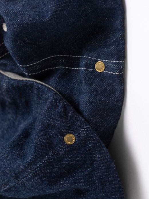 ANACHRONORM ANDC-075 / DENIM BALL CAP / INDIGO×NAVYst 
