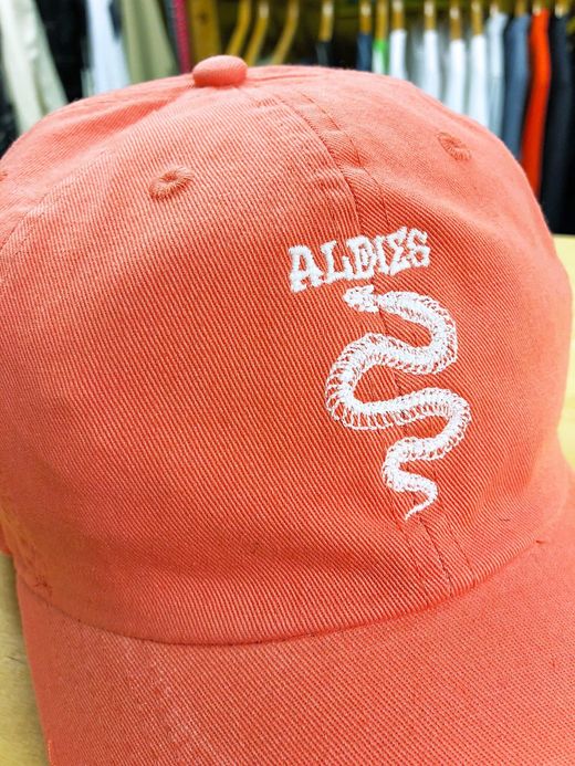 ALDIES Snake Bone Cap / pink