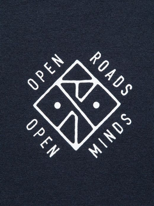 ROARK REVIVAL RLTJ604 / "WILDLIFE" L/S TEE / NAVY