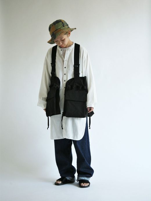ANACHRONORM AN100 / RIDING UTILITY VEST / BLACK