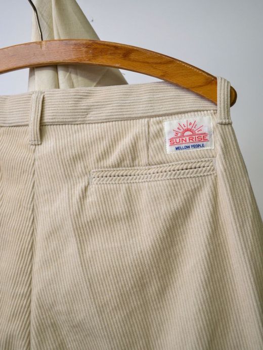  MP-BT005 / BEACH TAILOR CORDUROY PANTS / ECRU