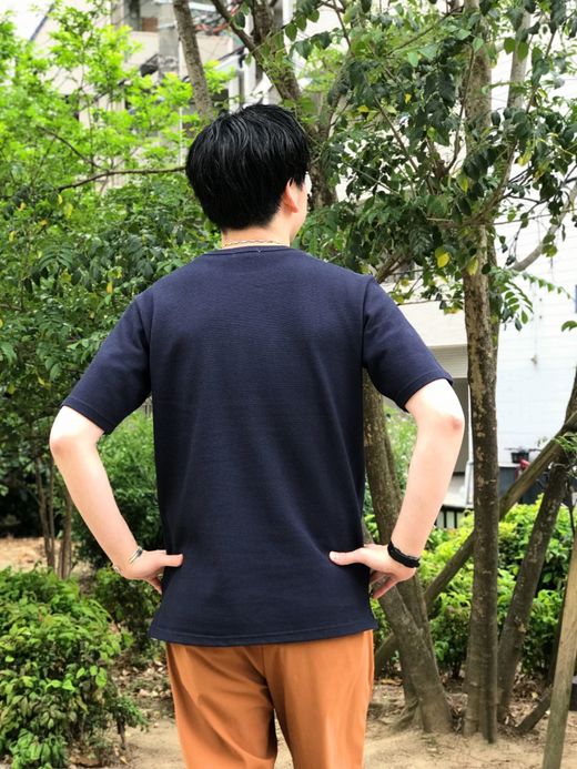 Spinner Bait 114AK / アメリカンドライカノコTEE / ネイビー