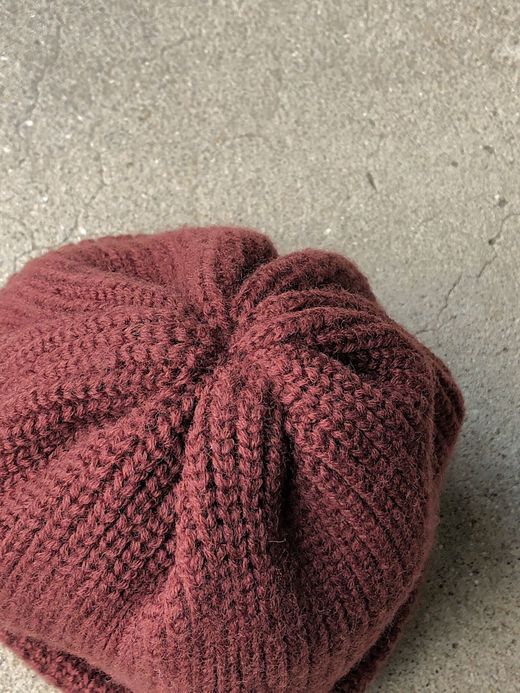 remilla R8-3431 / 畦ニット帽 / VLD.BRN