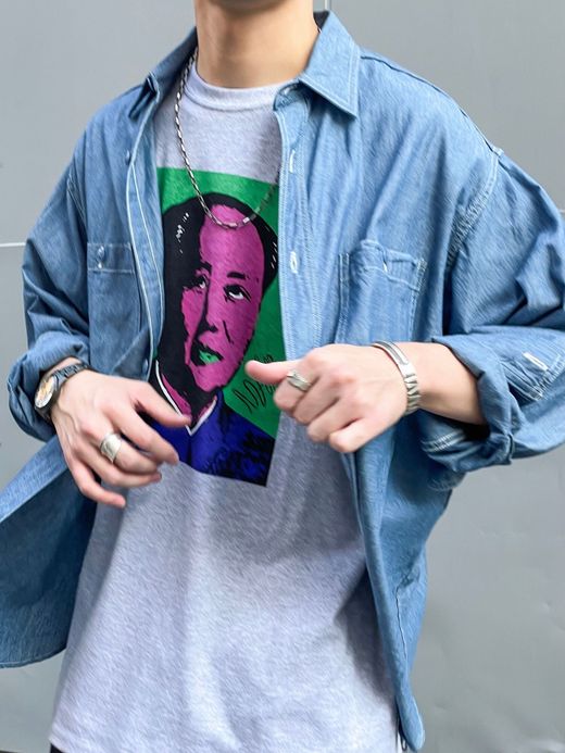  JM21AW003 / MAO TEE / GRAY
