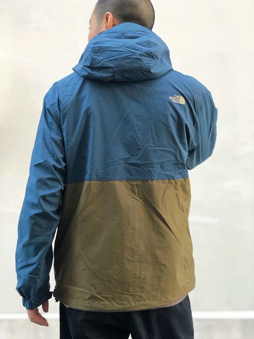 THE NORTH FACE NP71830 / COMPACT JACKET / ブルーウィングティール×ピーチグリーン