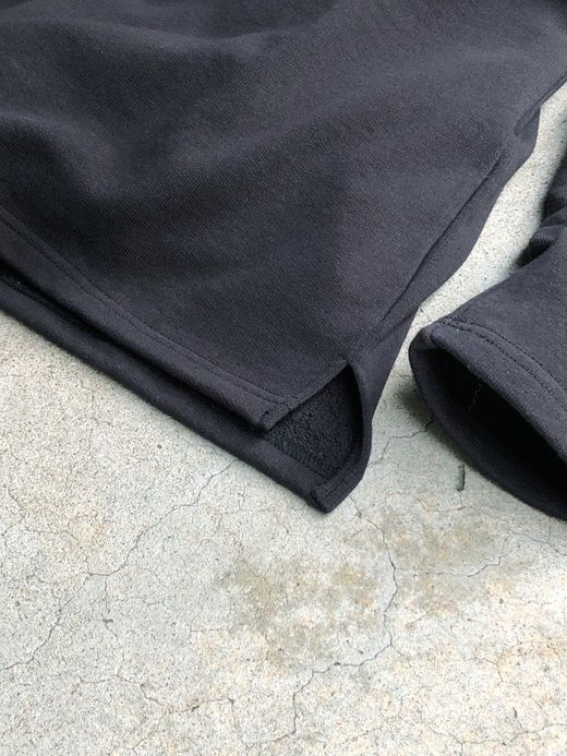 Spinner Bait 104AU / アメリカンドライ裏毛セットインクルーL/S / スミブラック