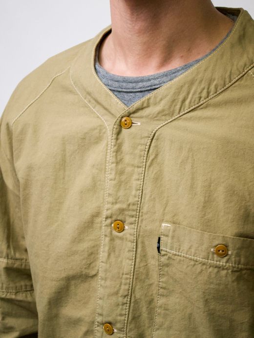 THE UNION TBO00020 / STUDIUM CHAMBRAY SHIRTS / OLIVE