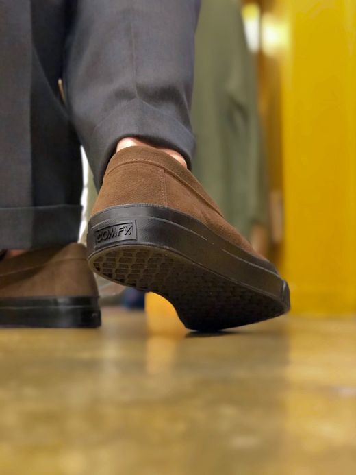 PRAS PRAS-CF04-001 / COMFY LOAFERS / BROWN/BLACK