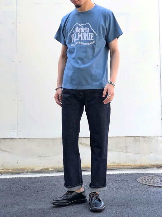 NECESSARY or UNNECESSARY Pal Monte Tee / slate blue