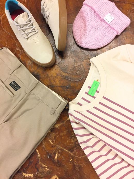 VOO Tricky Tee / natural×lavender