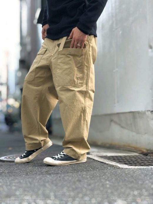 ANACHRONORM AN006 / PILOT EASY PANTS / BEIGE