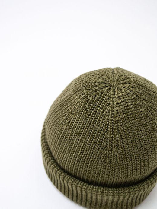 THE UNION TCH00116 / THE ROUGH KNIT CAP / OLIVE