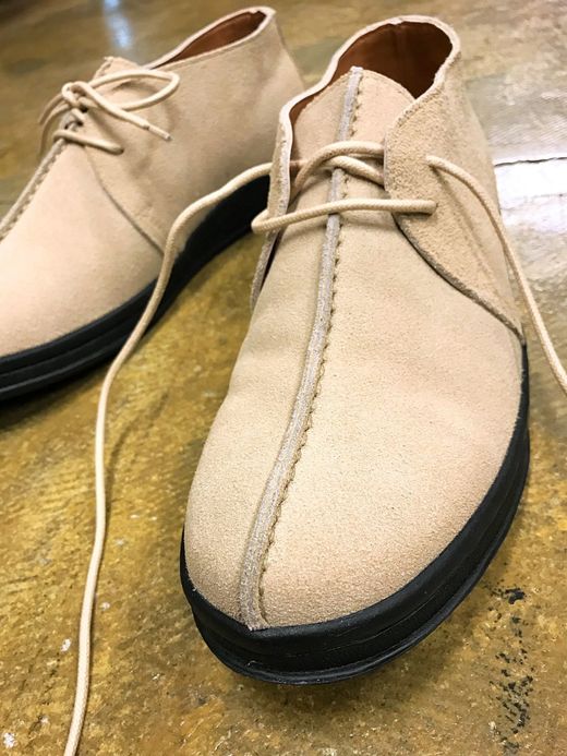 MANEBU LOWLY Suede / beige