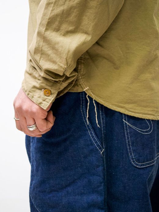 THE UNION TBO00020 / STUDIUM CHAMBRAY SHIRTS / OLIVE