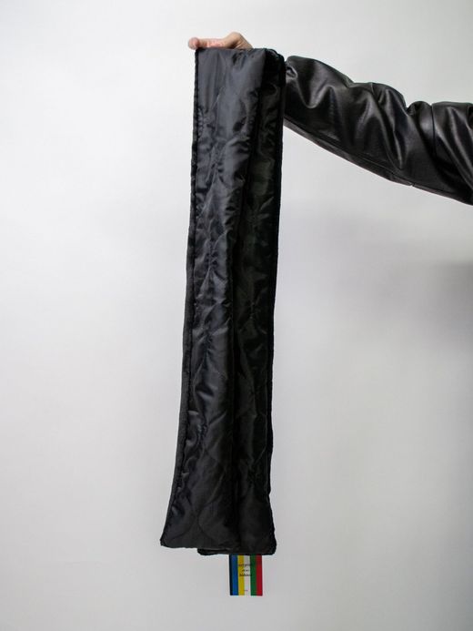 VOO VOO-SPG-078 / REV STOLE / BLACK×BLACK
