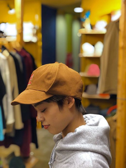 THE UNION TCH00084 / CLASSIC ONE CAP(W/EAR WARMER OF EMBROIDERY) / BROWN