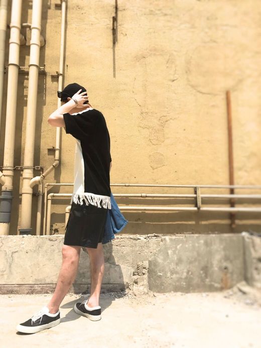 VOO Tricky Tassel Knit / white