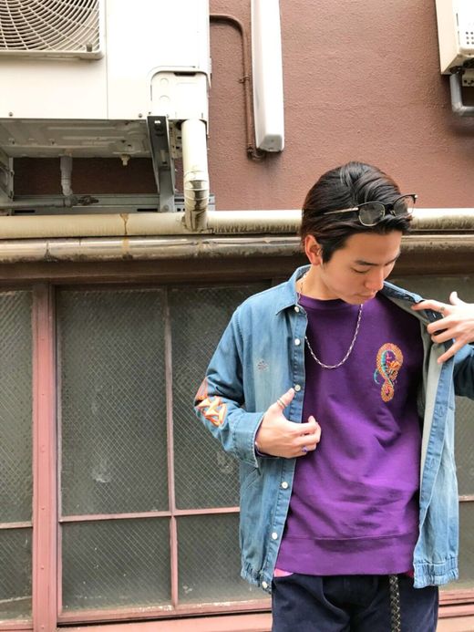 ALDIES Snakellero Sweat / purple