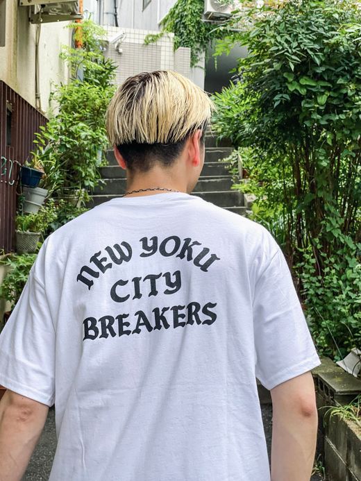 THE UNION UNIIN-011 / THE "BREAK" TEE / WHITE