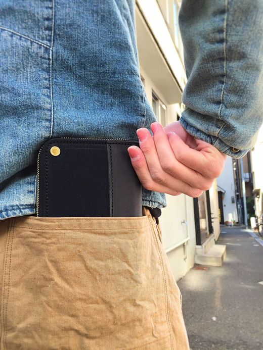 ANACHRONORM Large Wallet / black