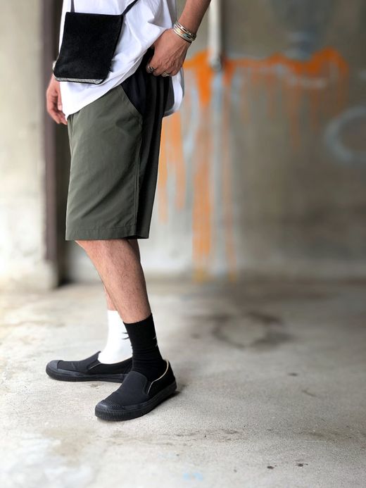 THE UNION TF00305 / EAZY NYLON SHORTS / OLIVE