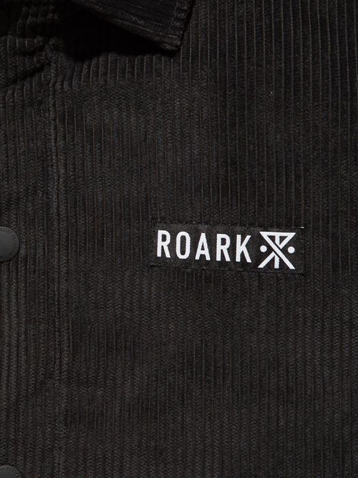ROARK REVIVAL RJJ659 / CORDUROY COACHES JACKET / BLACK