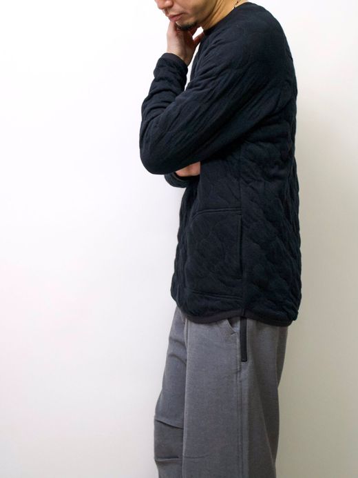 Spinner Bait 1022MK / ミリタリーキルトクループルオーバー / ブラック