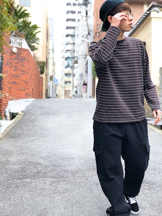 NECESSARY or UNNECESSARY Border L/S / brown