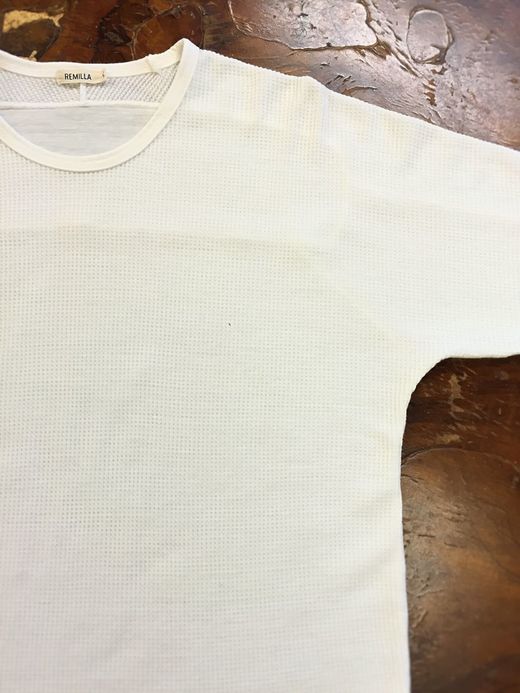 remilla Dolman Waffle / WHT