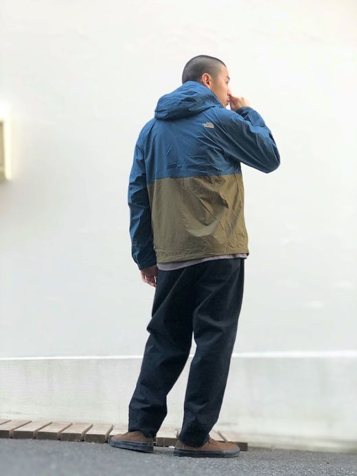 THE NORTH FACE NP71830 / COMPACT JACKET / ブルーウィングティール×ピーチグリーン